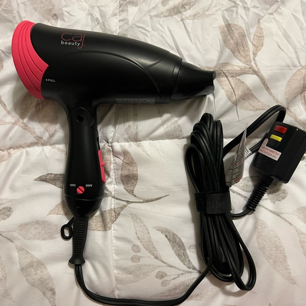 Caj Hair Dryer and Travel Bag